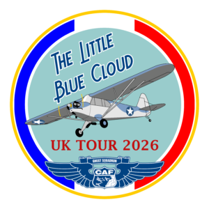 Tourn&eacute;e du Piper NE-1 LePetit Nuage Bleu au Royaume-Uni